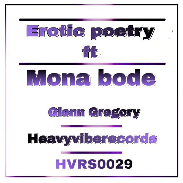 Glenn Gregory, Mona Bode – Erotic Poetry